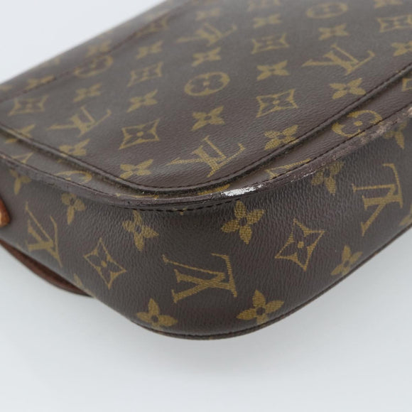 LOUIS VUITTON Monogram Saint Cloud GM Umhängetasche M51242 LV Auth ep14790