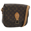 LOUIS VUITTON Monogram Saint Cloud GM Umhängetasche M51242 LV Auth ep14790-1