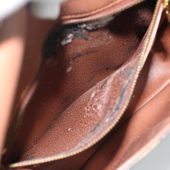 LOUIS VUITTON Monogram Saint Cloud GM Umhängetasche M51242 LV Auth ep14790