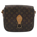 LOUIS VUITTON Monogram Saint Cloud GM Umhängetasche M51242 LV Auth ep14790-13