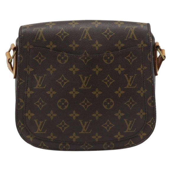 LOUIS VUITTON Monogram Saint Cloud GM Umhängetasche M51242 LV Auth ep14790