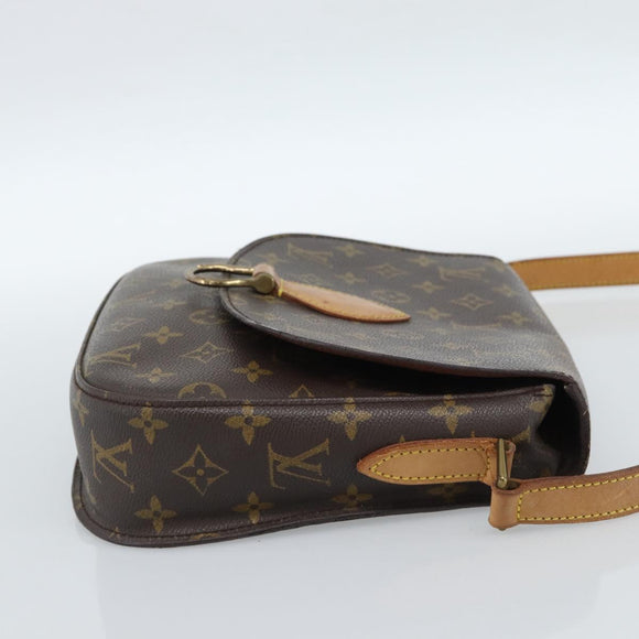 LOUIS VUITTON Monogram Saint Cloud GM Umhängetasche M51242 LV Auth ep14790