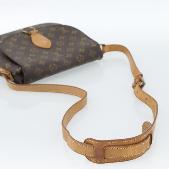 LOUIS VUITTON Monogram Saint Cloud GM Umhängetasche M51242 LV Auth ep14790