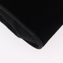 GUCCI Chain Shoulder Bag Velor Black Gold Auth ep14794-16