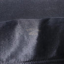 GUCCI Chain Shoulder Bag Velor Black Gold Auth ep14794-19
