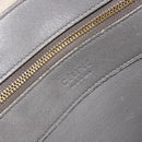 CELINE Horizontal Cabas Tote Bag Leather Gray Gold Auth ep14795-18