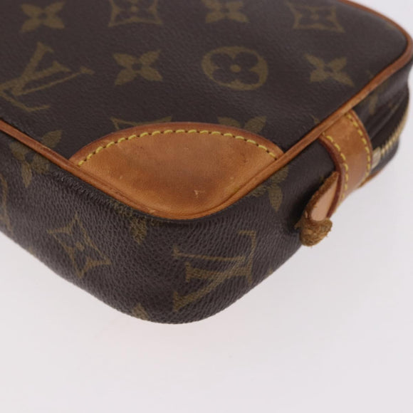 LOUIS VUITTON Monogram Marly Dragonne PM Clutch Bag M51827 LV Auth ep14798