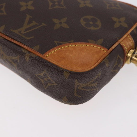 LOUIS VUITTON Monogram Marly Dragonne PM Clutch Bag M51827 LV Auth ep14798