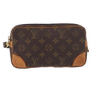LOUIS VUITTON Monogram Marly Dragonne PM Clutch Bag M51827 LV Auth ep14798-13