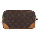 LOUIS VUITTON Monogram Marly Dragonne PM Clutch Bag M51827 LV Auth ep14798-2