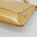 LOUIS VUITTON Monogram Vernis Thompson Street Bag Beige M91301 LV Auth ep14801-17