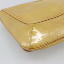 LOUIS VUITTON Monogram Vernis Thompson Street Bag Beige M91301 LV Auth ep14801-18
