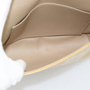 LOUIS VUITTON Monogram Vernis Thompson Street Bag Beige M91301 LV Auth ep14801-11