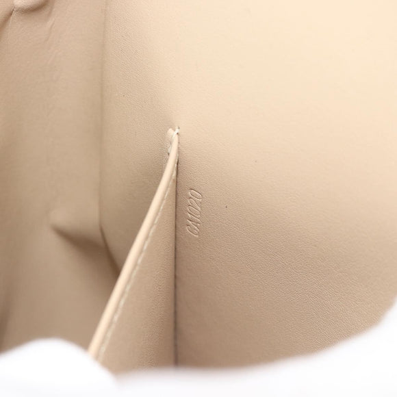 LOUIS VUITTON Monogram Vernis Thompson Street Bag Beige M91301 LV Auth ep14801