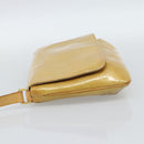 LOUIS VUITTON Monogram Vernis Thompson Street Bag Beige M91301 LV Auth ep14801-3