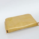 LOUIS VUITTON Monogram Vernis Thompson Street Bag Beige M91301 LV Auth ep14801-6