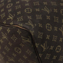 LOUIS VUITTON Monogram Mini Lin Speedy 30 Bag Brown Ebene M95224 LV Auth ep14803-16