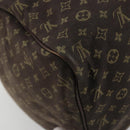 LOUIS VUITTON Monogram Mini Lin Speedy 30 Bag Brown Ebene M95224 LV Auth ep14803-18