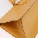 LOUIS VUITTON Epi Sac Triangle Hand Bag Yellow M52099 LV Auth ep14809-8