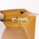LOUIS VUITTON Epi Sac Triangle Handtasche Gelb M52099 LV Auth ep14809-9