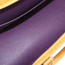 LOUIS VUITTON Epi Sac Triangle Handtasche Gelb M52099 LV Auth ep14809-10