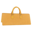 LOUIS VUITTON Epi Sac Triangle Handtasche Gelb M52099 LV Auth ep14809-1
