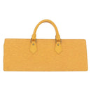LOUIS VUITTON Epi Sac Triangle Hand Bag Yellow M52099 LV Auth ep14809-2