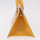 LOUIS VUITTON Epi Sac Triangle Hand Bag Yellow M52099 LV Auth ep14809-4