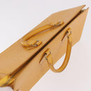 LOUIS VUITTON Epi Sac Triangle Handtasche Gelb M52099 LV Auth ep14809-6