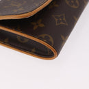 LOUIS VUITTON Monogram Pochette Twin GM Shoulder Bag M51852 LV Auth ep14810-9