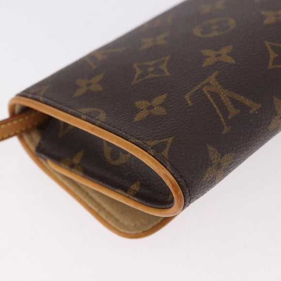 LOUIS VUITTON Monogram Pochette Twin GM Shoulder Bag M51852 LV Auth ep14810