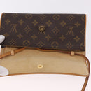 LOUIS VUITTON Monogram Pochette Twin GM Shoulder Bag M51852 LV Auth ep14810-10