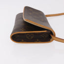 LOUIS VUITTON Monogram Pochette Twin GM Shoulder Bag M51852 LV Auth ep14810-3
