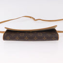 LOUIS VUITTON Monogram Pochette Twin GM Shoulder Bag M51852 LV Auth ep14810-5