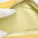 LOUIS VUITTON Monogram Vernis Wooster Bag Lime Yellow M91075 LV Auth ep14811-16
