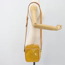 LOUIS VUITTON Monogram Vernis Wooster Bag Lime Yellow M91075 LV Auth ep14811-22