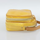 LOUIS VUITTON Monogram Vernis Wooster Bag Lime Yellow M91075 LV Auth ep14811-5