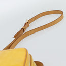 LOUIS VUITTON Monogram Vernis Wooster Bag Lime Yellow M91075 LV Auth ep14811-8