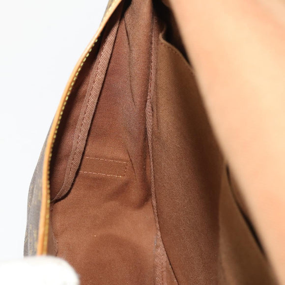 LOUIS VUITTON Monogram Saumur 35 Shoulder Bag M42254 LV Auth ep14817