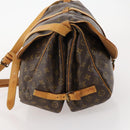 LOUIS VUITTON Monogram Saumur 35 Shoulder Bag M42254 LV Auth ep14817-3