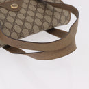 GUCCI GG Supreme Hand Bag PVC Beige Gold 116 02 080 Auth ep14821-8