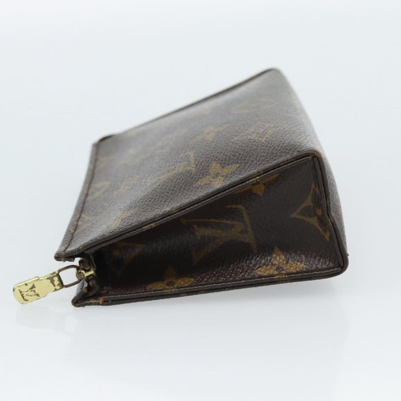 LOUIS VUITTON Monogram Poche Toilette 15 Pouch M47546 LV Auth ep14823