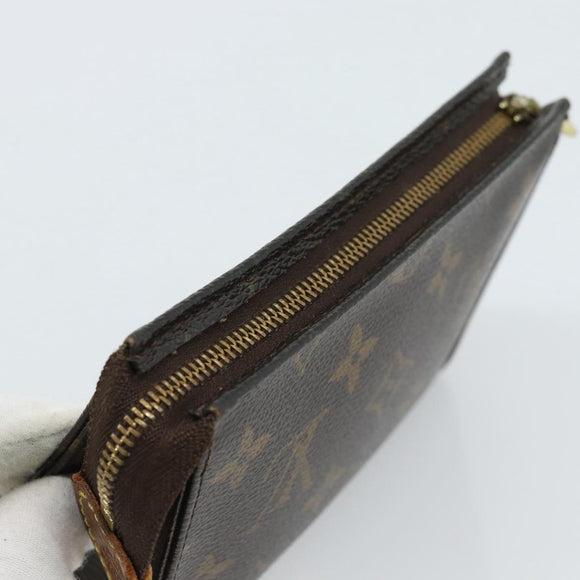 LOUIS VUITTON Monogram Poche Toilette 15 Pouch M47546 LV Auth ep14823