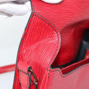 LOUIS VUITTON Epi Cartouchiere MM Shoulder Bag Red M52247 LV Auth ep14826-10