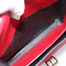 LOUIS VUITTON Epi Cartouchiere MM Shoulder Bag Red M52247 LV Auth ep14826-11