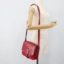 LOUIS VUITTON Epi Cartouchiere MM Shoulder Bag Red M52247 LV Auth ep14826-25