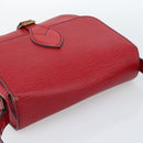 LOUIS VUITTON Epi Cartouchiere MM Shoulder Bag Red M52247 LV Auth ep14826-6