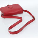 LOUIS VUITTON Epi Cartouchiere MM Shoulder Bag Red M52247 LV Auth ep14826-7