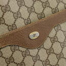 GUCCI GG Supreme Web Sherry Line Tote Bag PVC Beige Red 39 02 003 Auth ep14832-14