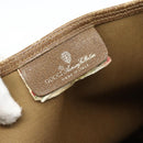 GUCCI GG Supreme Web Sherry Line Tote Bag PVC Beige Red 39 02 003 Auth ep14832-15